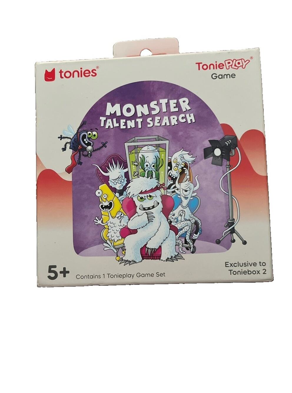 Tonies ToniePlay Game Monster Talent Search Toniebox 2 Exclusive New Sealed